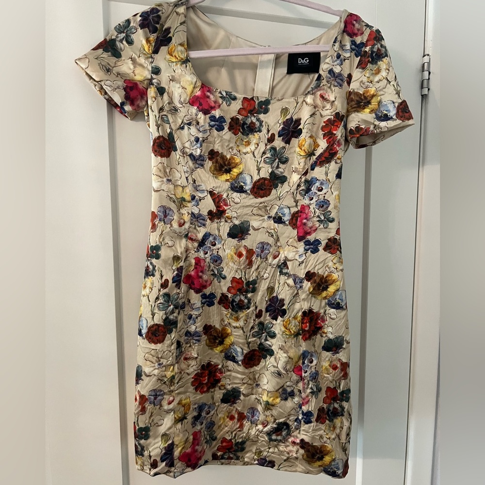 Dolce & Gabbana Floral Mini Dress - Multicolor